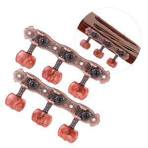 <span class=keywords><strong>Alice</strong></span> AOS-022V2P acustica classica chitarra accordatura tasti pioli corda accordatori teste macchina con bronzo viola placcato 1 paio - Product Image 3