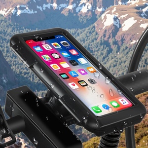 Support de téléphone étanche pour vélo, support de guidon de moto, sac de rangement universel pour vélo, scooter, support de téléphone portable - Product Image 2