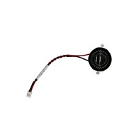 Speaker Mylar Magnetik Internal Bulat 28mm 8Ohm 2W Kustom dengan Konektor Kabel untuk Kabel Harness Siaran Suara Rumah Pintar