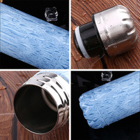 Botellas de Agua de Acero Inoxidable con Forma de Lata de Cola, para Deportes al Aire Libre, Jarra de Agua para Correr, Termo de Doble Pared con Aislamiento al Vacío y Logotipo