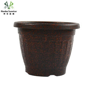 Garden Pot Garden Garden Ronbo Sunrise Wholesale Round Home Garden Durable Spray Flower Pot Plastic