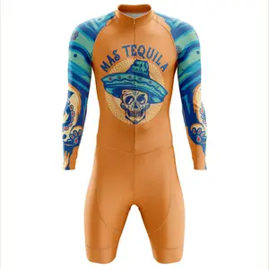 HIRBGOD erkek triatlon forması en popüler Tri giyim hızlı ticaret triatlon giyim özelleştirilebilir kumaş üç gömlek