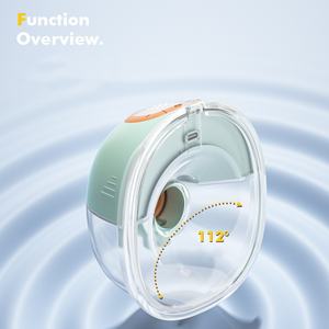 Sıcak Kompresli Göğüs Pompası Giyilebilir Göğüs Pompası Aksesuarı Acısız Emiş Silikon El Kullanmadan Elektrikli Kablosuz Giyilebilir Göğüs Pompası - Product Image 3