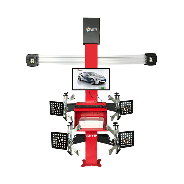 Automatic  Wheel Alignment Machine Truck 3D 4 Wheel Laser Alignment Price of Tire Alignment System for Sale