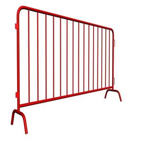 Nhà sản xuất chuyên nghiệp của lô hàng nhanh giá rẻ 38mm nhúng nóng ống thép mạ kẽm an toàn cho đường sử dụng hàng rào kiểm soát đám đông - Product Image 2