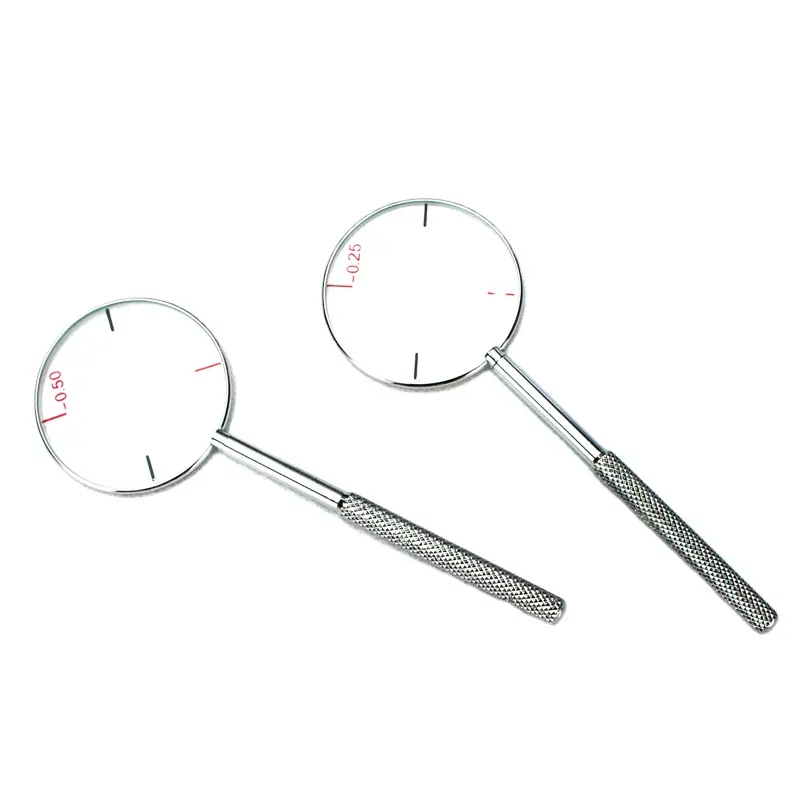 China Manufacture Supplier Ophthalmic Instrument Optical Optometry Crossed Cylinder Lens
