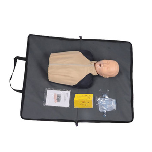 การฝึกอบรมทักษะการปฐมพยาบาลขั้นสูงคุณภาพสูงแบบ<span class=keywords><strong>ครึ่ง</strong></span>ตัว ครอบคลุมทุกด้าน ด้วยหุ่นจำลองมนุษย์สำหรับการช่วยชีวิตด้วยการกระตุ้นหัวใจและปอด - Product Image 2