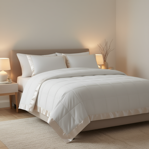 Coperta Alternativa alla Piuma Leggera, Trapuntata in Poliestere, Stile Minimalista, Rettangolare, Lavabile in Lavatrice, Per Tutte le Stagioni - Product Image 2