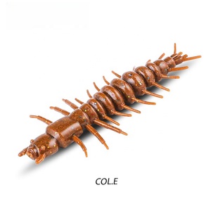 Señuelo de pesca flotante cebo suave 50mm 75mm bajo señuelo suave cebo Artificial gusano larva señuelos blandos - Product Image 6