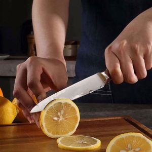 Ensemble de couteaux de cuisine en gros populaire, 8 pièces, en acier inoxydable, avec support à ventouse double face - Product Image 4