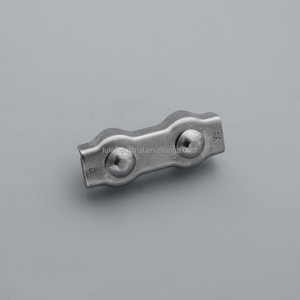 Factory Sale Marine Grade Wire Rope <b>Clamp</b> Application M4 M5 M6 Wire Rope <b>Clip</b> Heavy Duty <b>Clip</b> - Product Image 2