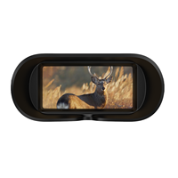 Jumelles de vision nocturne infrarouge à grand écran avec objectif 4K véritable, zoom optique 5X, enregistrement vidéo, portée de 1200 m, pour la chasse, le camping, avec Wifi