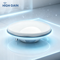 Antena GNSS RTK de Alta Ganancia 5.5dBi con Conector TNC-K L1/L2 GPS GLONASS Beidou Galileo para Geodesia y Topografía Marina