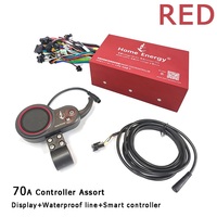 Contrôleur double entraînement haute qualité 48-72V 50-160A pour vélo électrique, trottinette et moto avec écran LCD