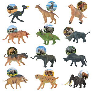 Set de Figuras de Animales Prehistóricos en Miniatura, Modelos Realistas de Bestias Salvajes, Figuras de Animales de Plástico para Niños, Juego Educativo - Product Image 1