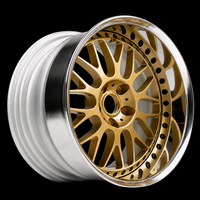 Jantes en alliage d'aluminium forgé sur mesure, style mesh, pour 370Z GT-R WRX STI 86 Type R, neuves, 25 mm ET