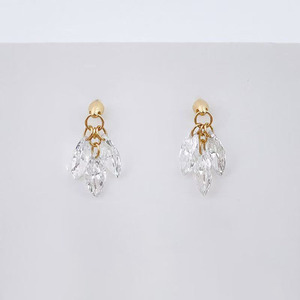 Boucles d'oreilles pendantes en or jaune 18 carats avec diamants de laboratoire, motif étoile filante, à pampilles, manchette d'oreille, créoles pendantes, clips et huggies pour homme - Product Image 1