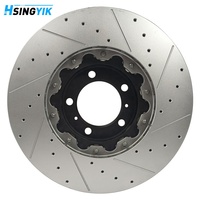 Pour Kit de frein de course en aluminium 2 pièces Rotor de disque de frein flottant 1 an de garantie pour 911 970 997 Panamera Turbo 2014