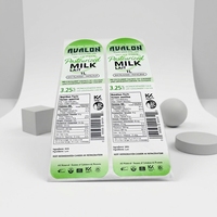 Machine d'étiquetage automatique pour bouteilles de lait, adhésif basse température pour congélateur, étiquette d'emballage