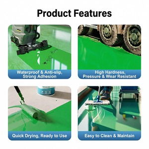 Peinture époxy 10-en-1 pour sols en ciment : Revêtement auto-nivelant antidérapant et résistant à l'usure pour ateliers d'usine - Product Image 4