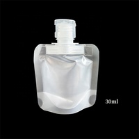 Offre Spéciale personnalisé transparent Bec verseur de café boisson liquide emballage pratique Stand up bec sacs pochette