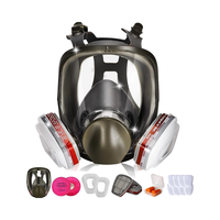 Masque respiratoire intégral Futureshield pour la survie, protection auditive contre les gaz chimiques nucléaires, les fumées d'amiante, la poussière de résine et les produits chimiques