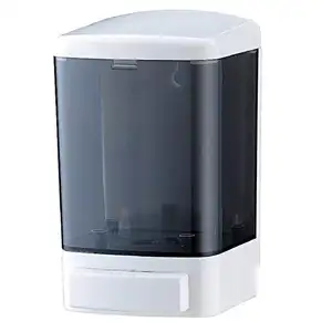 Treo Tường Xà Phòng Dispenser Của Nhãn Hiệu Báo Chí Nhựa Xà Phòng Container Khách Sạn Nhà Vệ Sinh Xà Phòng Lye Hộp