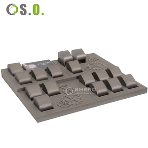 แท่นวางนาฬิกาหนัง PU คุณภาพสูงแบบกำหนดเองได้ พร้อมที่จัดระเบียบนาฬิกา - Product Image 3