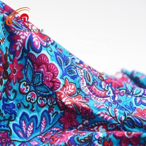 Chunnuo Dệt Đan DTY Bàn Chải Ô In Vải Poly Spandex 95/5 - Product Image 5