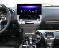 12,3 Android Auto Radio del coche para TOYOTA Prado 2018-2021 Multimedia grabadora reproductor Navi estéreo navegación del coche