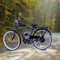Nouveau vélo de plage rétro vintage à moteur tout-terrain avec 50cc 80cc