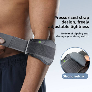 Codera de compresión ajustable para soporte de codo, ideal para codo de tenista, tendinitis de golfista, levantamiento de pesas y alivio del dolor deportivo. - Product Image 4