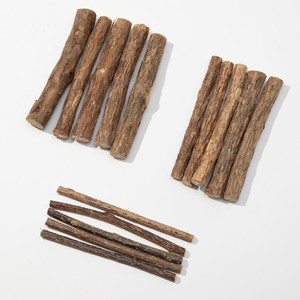 Giapponese biologico erba gatta in polvere per animali domestici giocattolo molare essiccato Actinidia poligama Matatabi bastoncini di argentine bastoncini di gatto snack di legno - Product Image 3