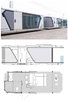 WECARE Solution clé en main Maison préfabriquée Mini maison Capsule Apple Maison capsule spatiale avec équipement auxiliaire