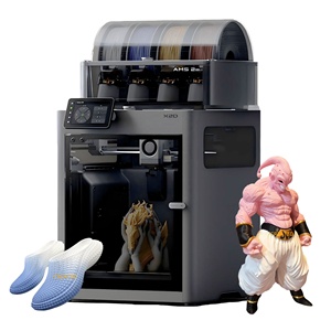 Imprimante 3D FDM multicolore de bureau, version mondiale originale X2D Combo, double buse, automatique, haute vitesse 600 mm/s, encastrée - Product Image 1