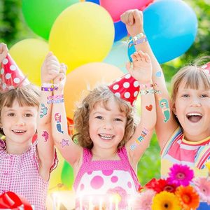 Juego de pegatinas de tatuaje <span class=keywords><strong>para</strong></span> <span class=keywords><strong>niños</strong></span>, <span class=keywords><strong>kit</strong></span> de tatuaje profesional de belleza, diferentes diseños, 10 Uds. - Product Image 2