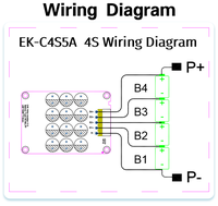 Enerkey Balancer 3s 4s 5a Active Balancer Lifepo4 Lithium Lipo Battery Energy Active Equalization Module Fit Capacitor