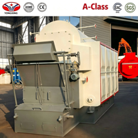 Boiler Rantai Otomatis Seri DZL, Boiler Uap & Air Panas Paket Berbahan Bakar Batubara & Biomassa