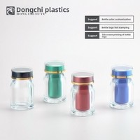 Complément alimentaire en flacon plastique transparent 35 ml, capsules de qualité alimentaire haut de gamme, comprimés, poudres de médecine traditionnelle chinoise