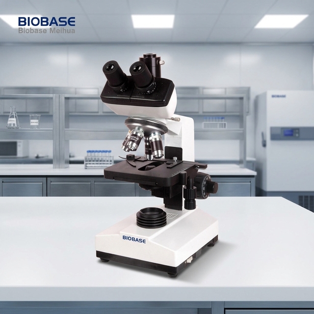 BIOBASE Latest Biological Microscope Monocular for Student Education Equipment High Power Microscope for Lab