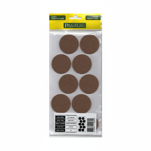 BROWN 45mm Self Adhesive Nonwoven Felt Round Shape Furniture Feet <b>Pad</b> - Product Image 2