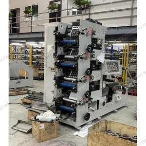 Máquina de prensa de impresión flexográfica de 4 colores para <span class=keywords><strong>flexografía</strong></span> de etiquetas adhesivas de papel pequeño, a la venta, - Product Image 2