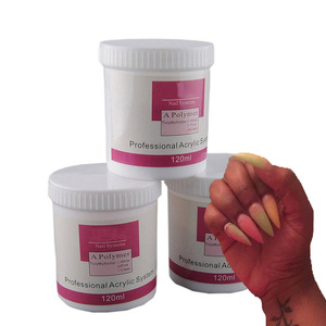 Poudre acrylique transparente rose blanc <span class=keywords><strong>clair</strong></span> sculpture cristal poudre <span class=keywords><strong>manucure</strong></span> pour vernis à ongles professionnel Nail Art accessoires - Product Image 1