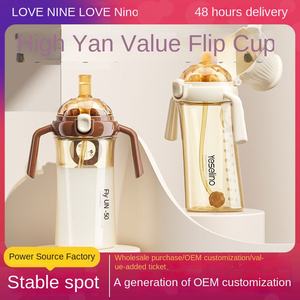 Biberón de PPSU <span class=keywords><strong>con</strong></span> Asas, Cuerpo Recto, Boca Ancha, <span class=keywords><strong>para</strong></span> Bebés de 6 Meses a 3 Años, <span class=keywords><strong>Leche</strong></span> <span class=keywords><strong>Materna</strong></span>, Tapa Automática Abatible, Vaso <span class=keywords><strong>con</strong></span> Pipeta de 300 ml - Product Image 5