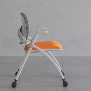 Chaise de formation pliante de bureau design moderne chaise d'étude étudiante chaise multifonctionnelle en gros pour salle de conférence école