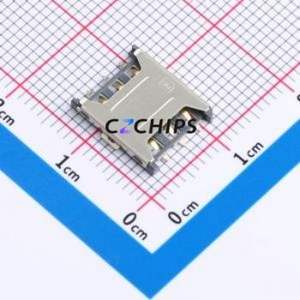 BX-SMN-1.35HJ-C SIM Card Connector SMD Connector Plug-In Type Nano SIM Card Card Holder 1.35mm - Product Image 1