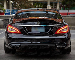 2012-2013 RENN JSK STYLE DIFFUSEUR ARRIÈRE EN FIBRE DE CARBONE POUR MERCEDES BENZ CLS-CLASS W218 AMG CLS63 - Product Image 2