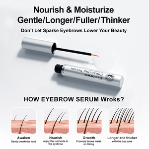 आईब्रो विकास सीरम पलक बाल विकास विरोधी बालों की वृद्धि विरोधी बालों की हानि उत्पाद गंजापन को रोकता है - Product Image 2
