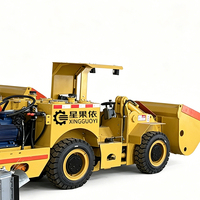 XINGGUOYI Elektrische Untertage-Bergbaumaschine 0,6m LHD 1,2T Hochleistungsmotor PLC-Motor Verstärktes Verschleißfestes Lagergetriebe
