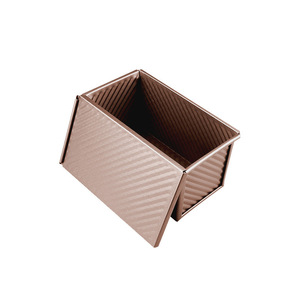 Suncity Non-Stick Corrugated Bread Loaf Pan 450g With Lid Pfoa Free For Home Oven Baking - Product Image 3